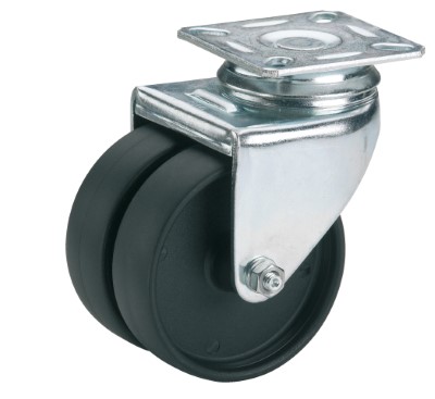 Swivel castor plastic 75mm (G-ZW/P6-PL) :: 32D-4106 :: 1